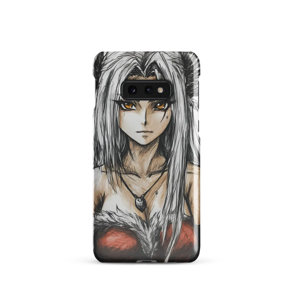 Mystical Guardian: A Confident Presence | Phone Case |  S10e | Snap Case | Glossy