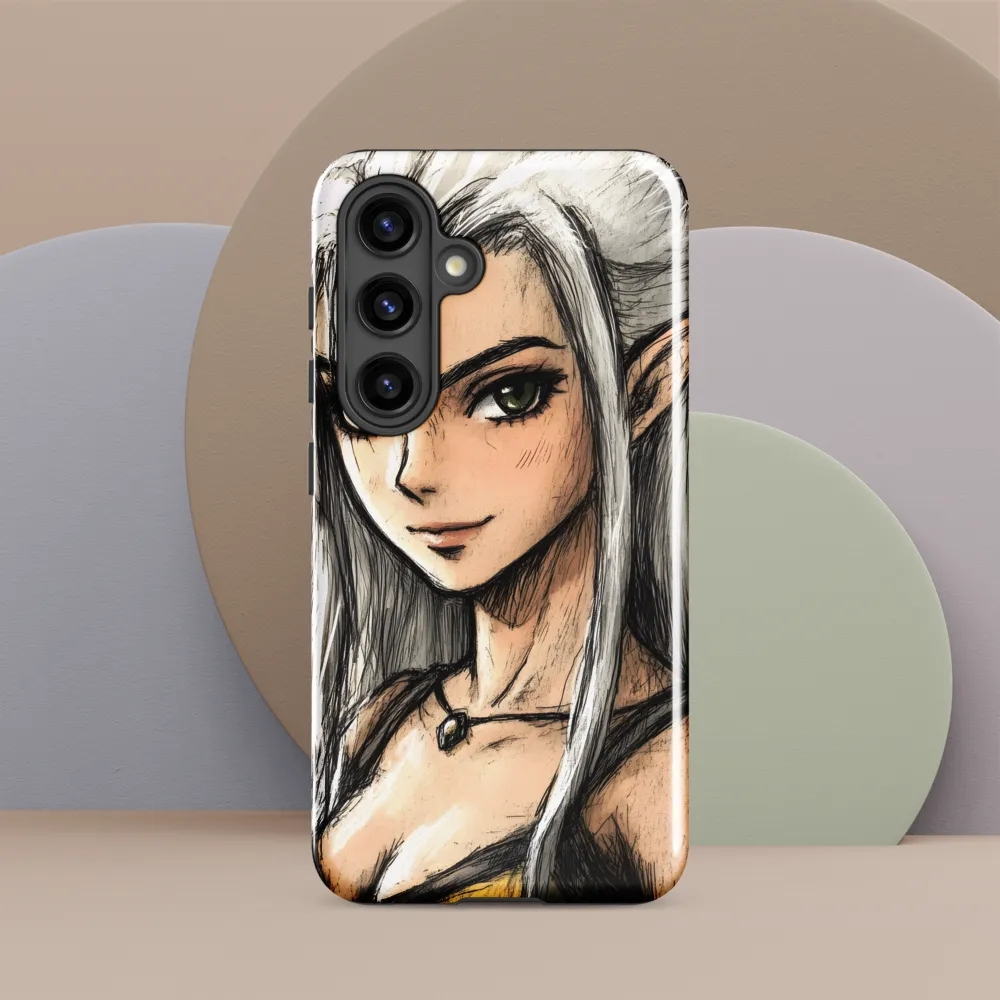 Ethereal Elegance: The Elf's Portrait