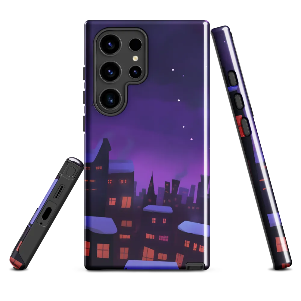 Mystical Night in the City | Phone Case |  S24 Ultra | Tough Case | Glossy