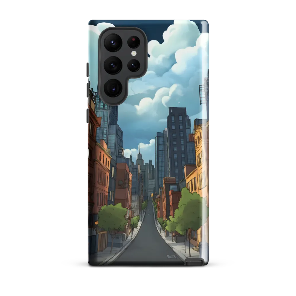 Urban Serenity: A Digital Cityscape