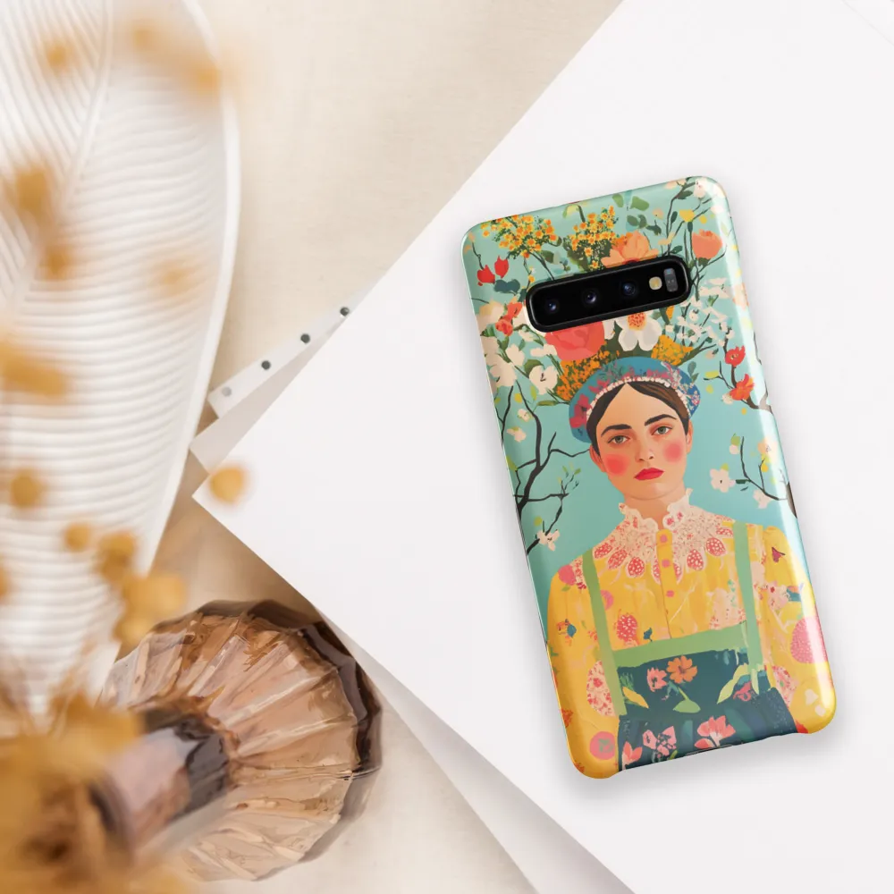 Blooming Portrait of Nature | Phone Case |  S10 Plus | Snap Case | Glossy