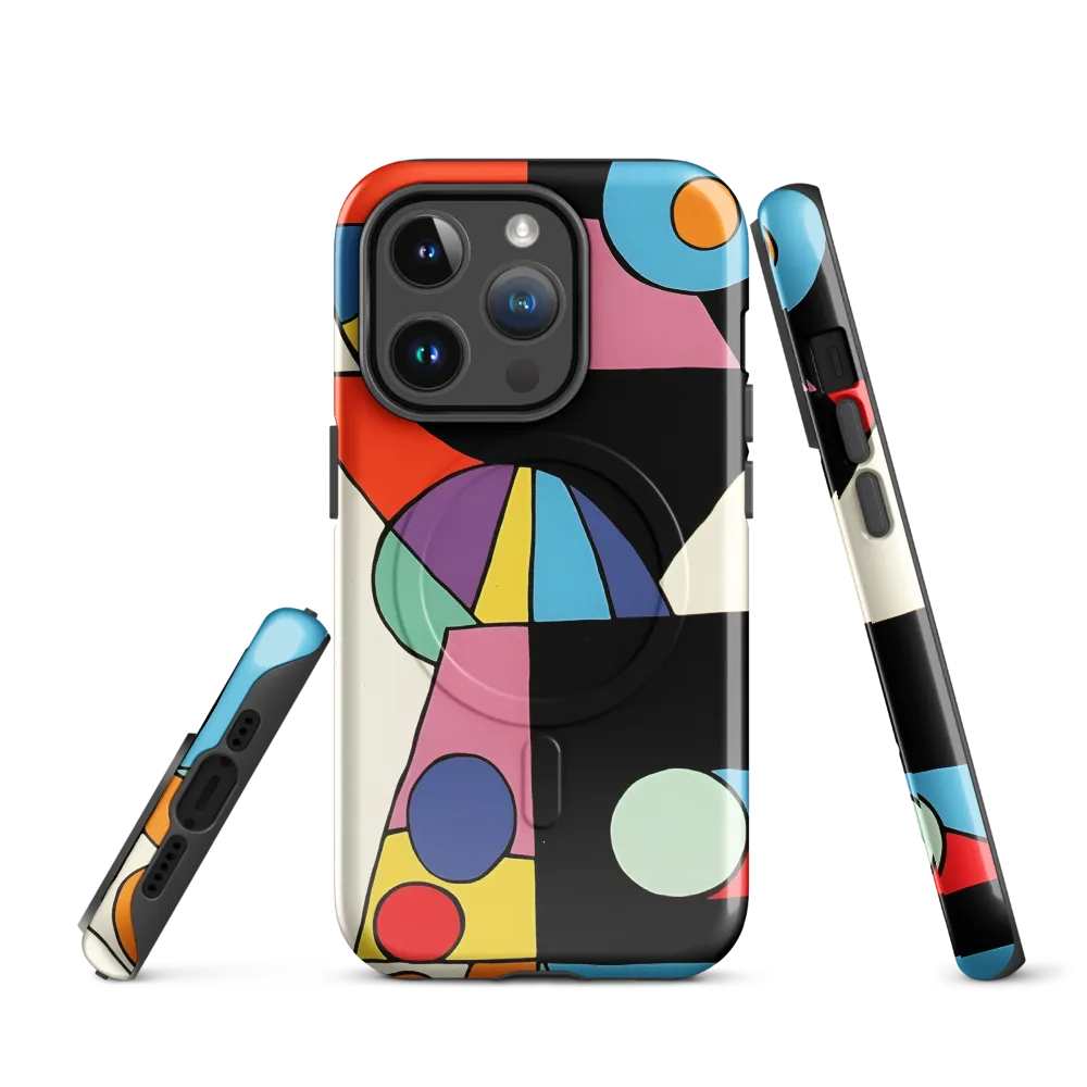 The Play of Shapes | Phone Case |  14 Pro | MagSafe® Tough Case | Glossy