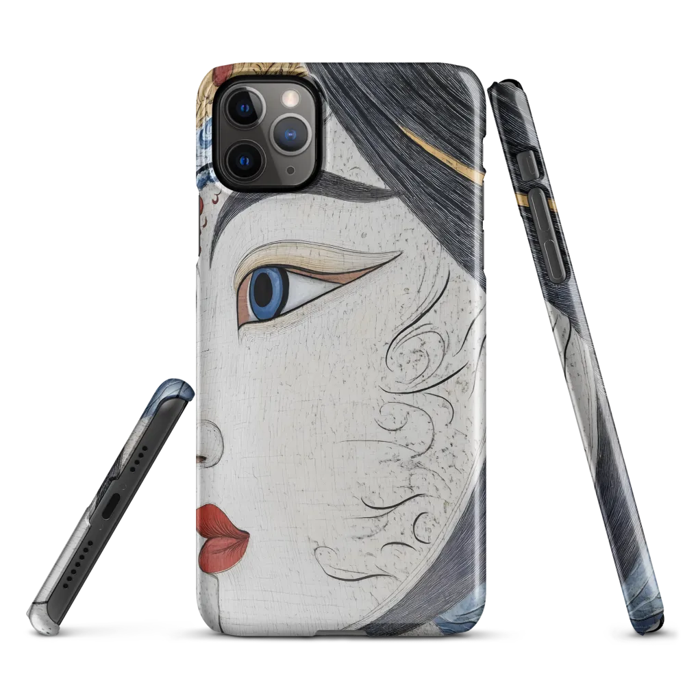 Timeless Serenity: An Ethereal Portrait | Phone Case |  11 Pro Max | Snap Case | Glossy