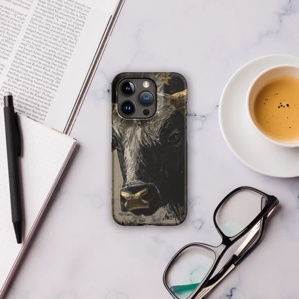 Majestic Bull: The Power in Black and Gold