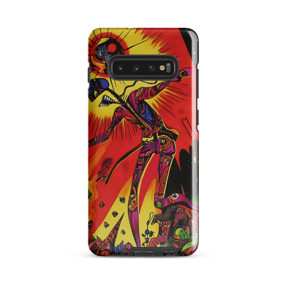 Exuberance in Chaos | Phone Case |  S10 Plus | Tough Case | Glossy