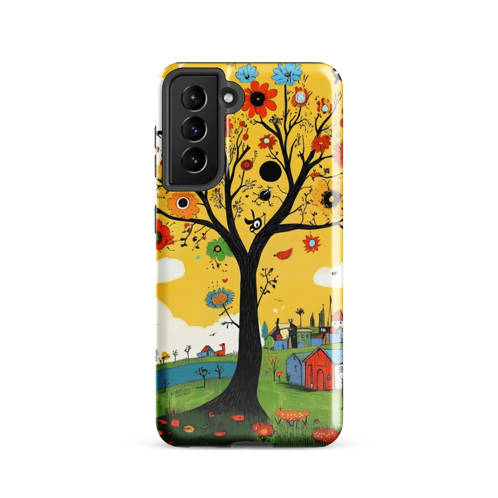 Whimsical Blooms of Life | Phone Case |  S21 | Tough Case | Glossy