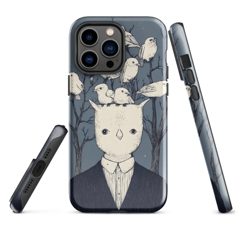 Whispers of the Avian Mind | Phone Case |  14 Pro Max | Tough Case | Glossy