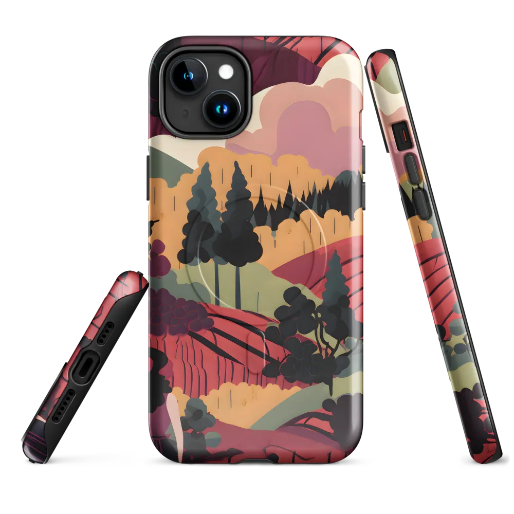 Harmonious Landscapes | Phone Case |  15 Plus | MagSafe® Tough Case | Glossy