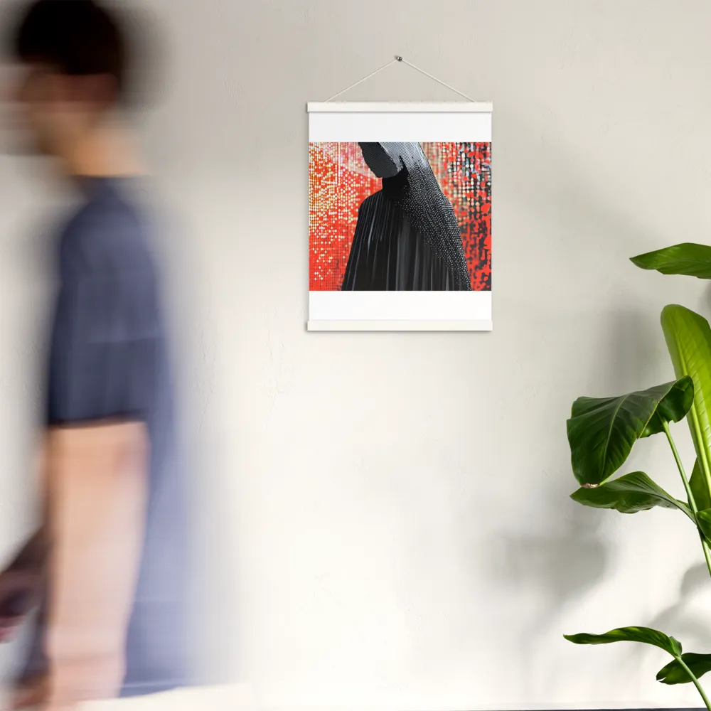 Veil of Modernity | Poster With White Wood Hanger | 16″×20″