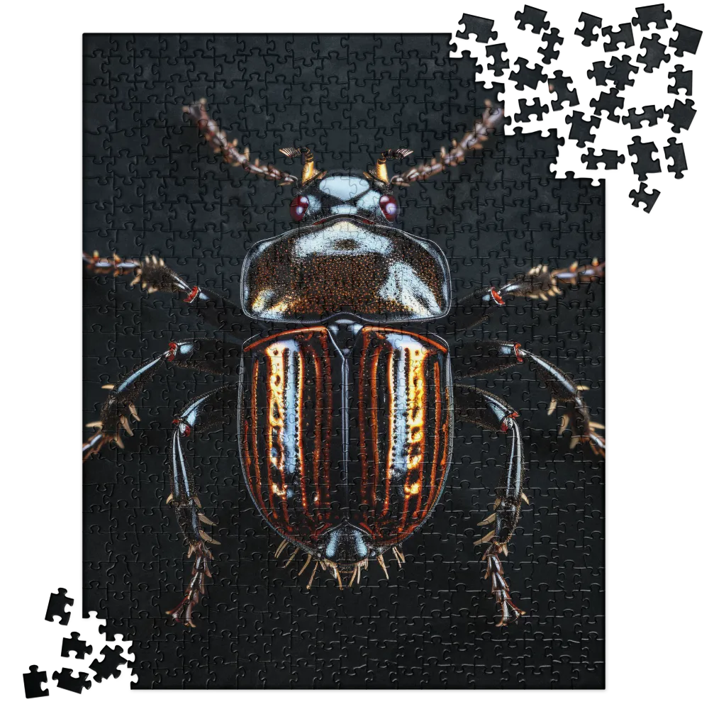 Luminous Insect Majesty | Jigsaw Puzzle | 520 pieces