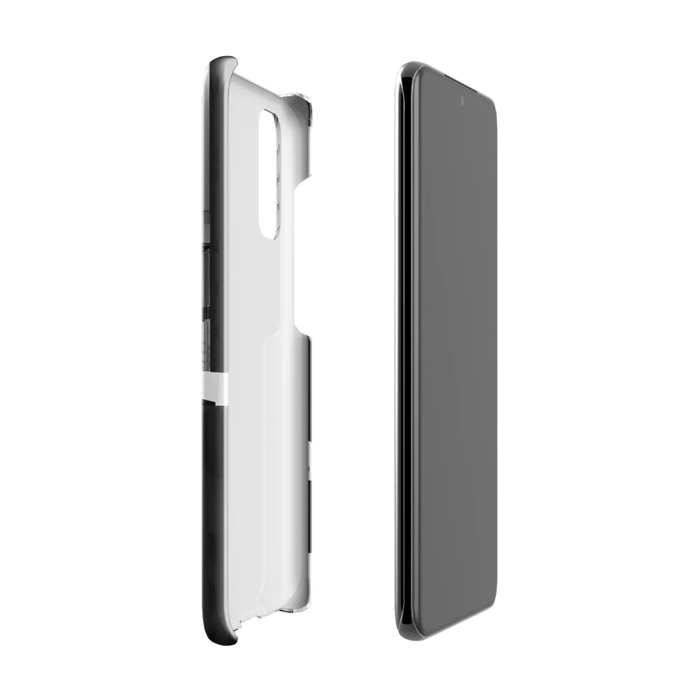 Urban Void: A Minimalist Exploration | Phone Case |  S20 | Snap Case | Glossy