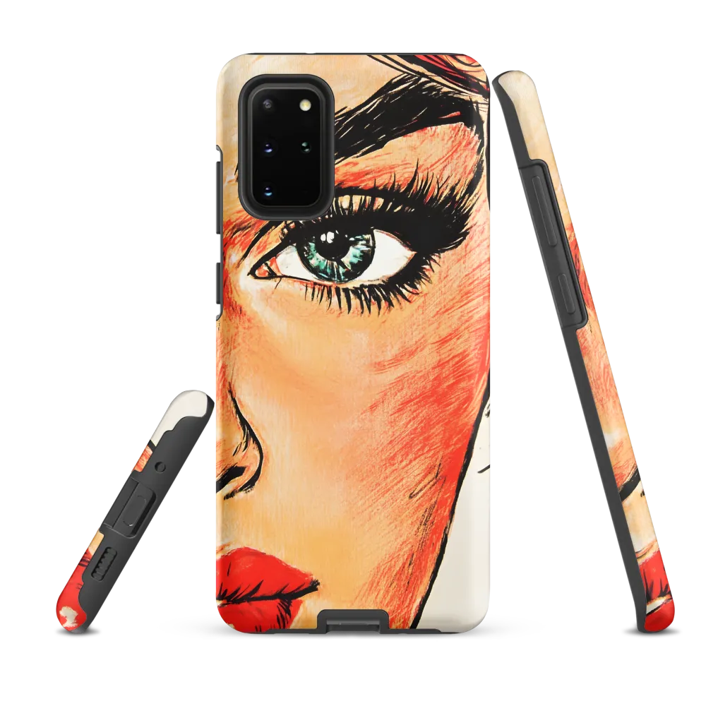 Gaze of Elegance | Phone Case |  S20 Plus | Tough Case | Matte