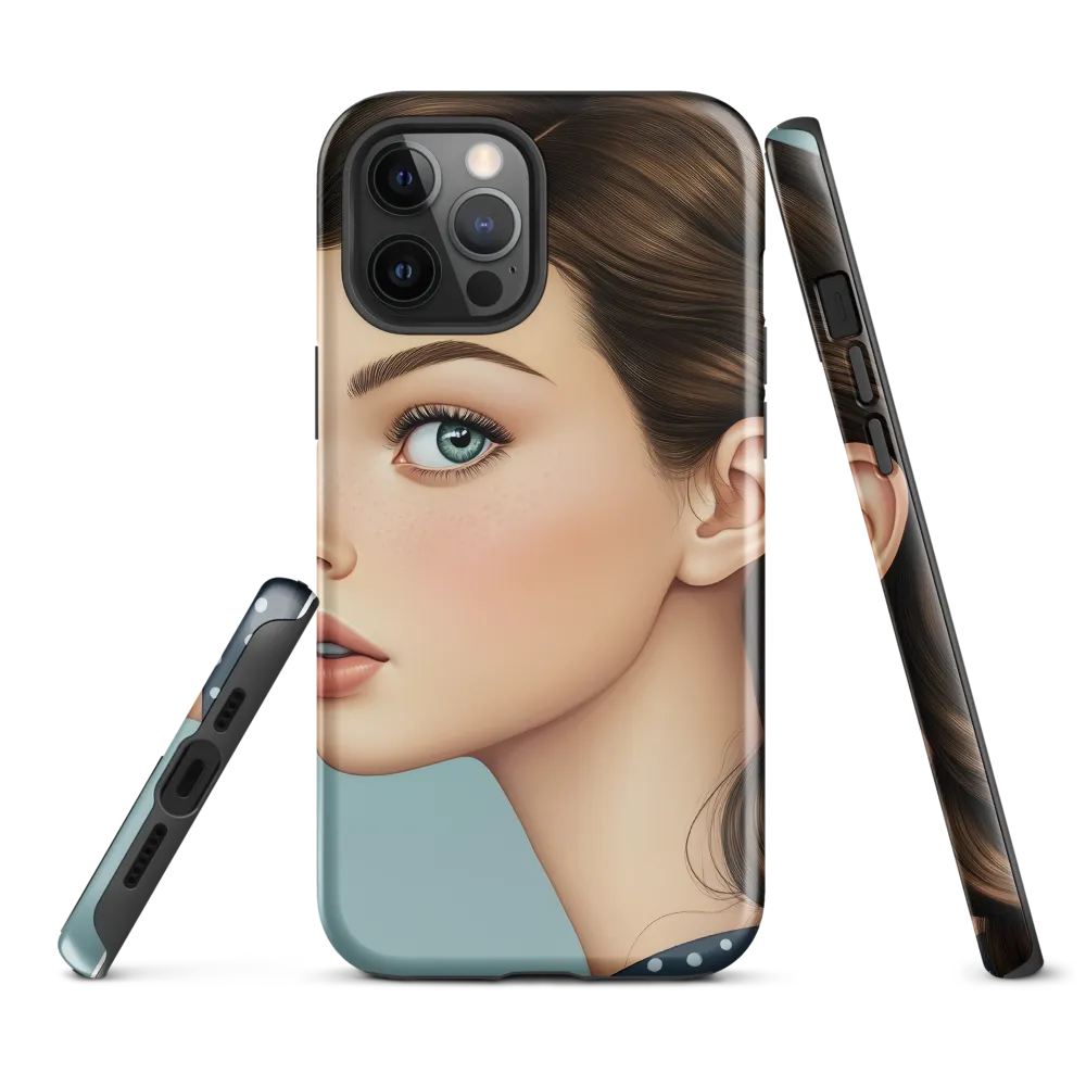 Captivating Gaze: A Modern Portrait