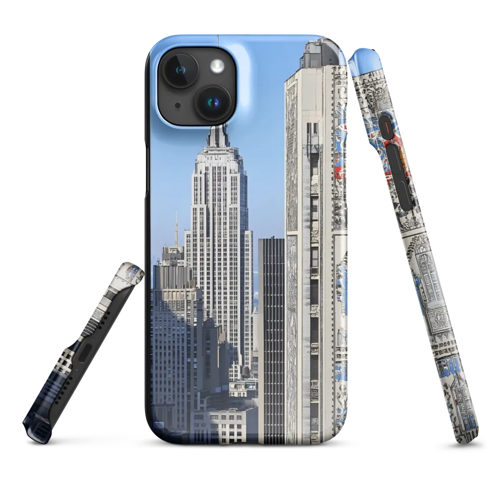 Urban Elegance: New York's Iconic Skyline | Phone Case |  15 Plus | Snap Case | Glossy