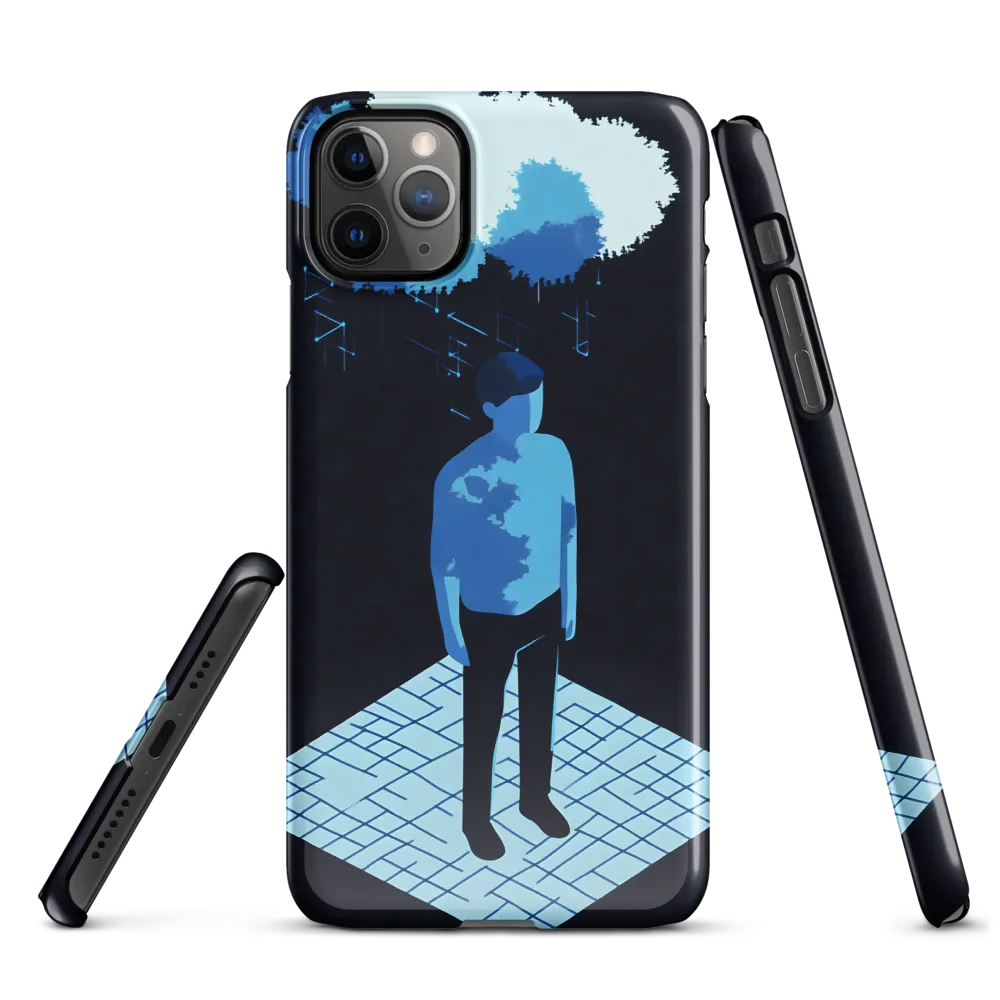 Reflections in Blue | Phone Case |  11 Pro Max | Snap Case | Glossy