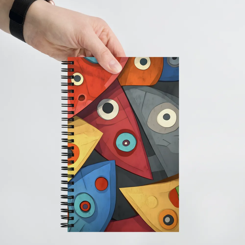 Whimsical Eyes | Spiral Notebook