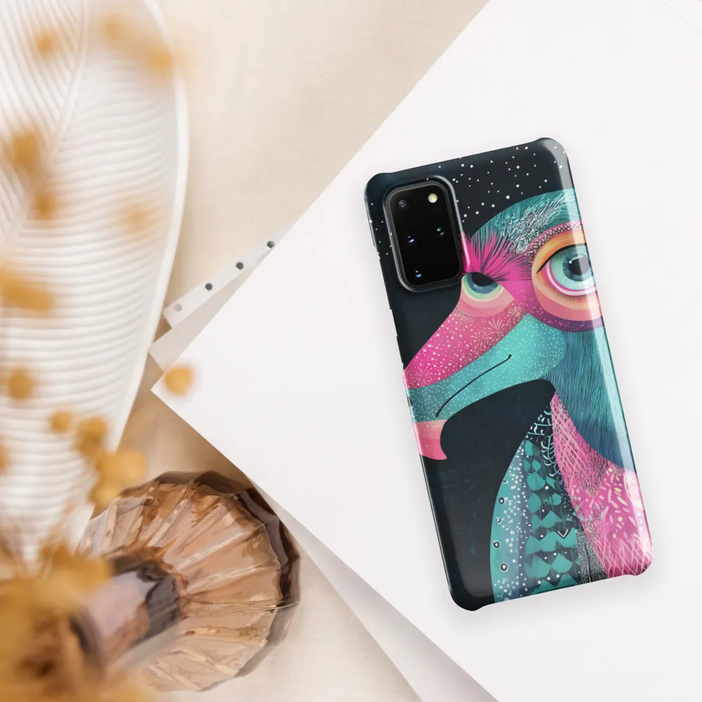 Whimsical Vulture: A Dance of Colors