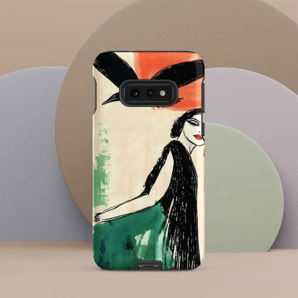 Elegance in Flight | Phone Case |  S10e | Tough Case | Matte