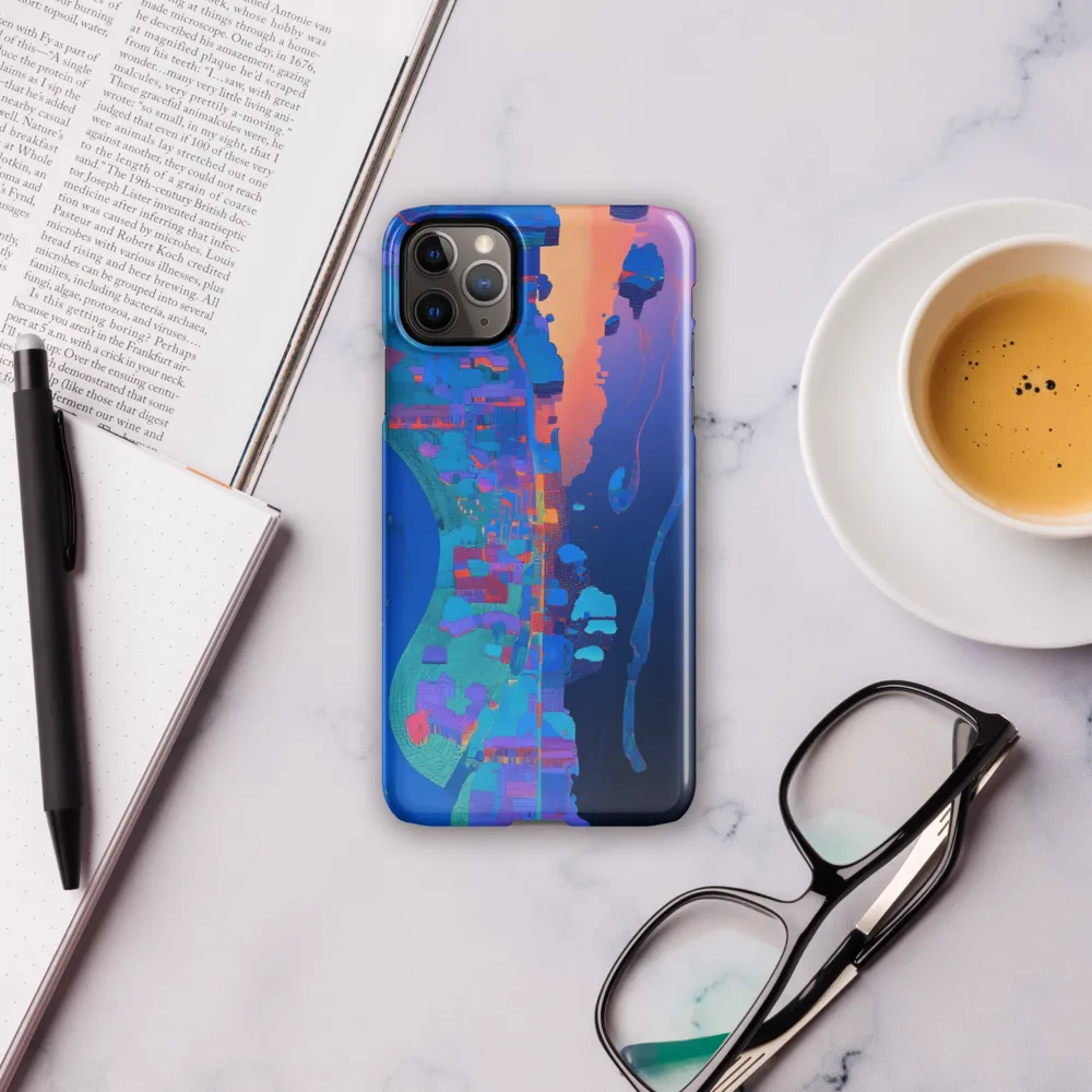 Ethereal Reflections: A Digital Dreamscape | Phone Case |  11 Pro Max | Snap Case | Glossy