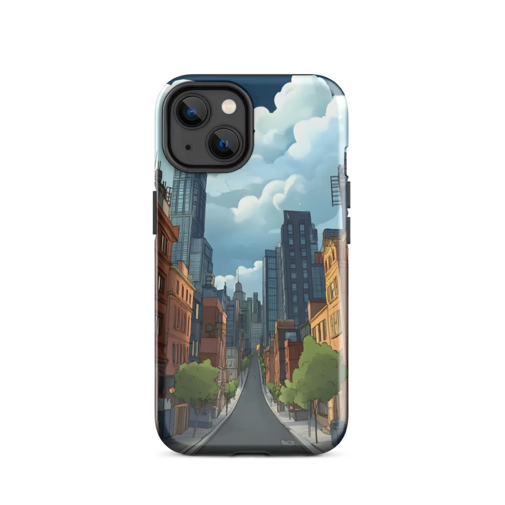 Urban Serenity: A Digital Cityscape