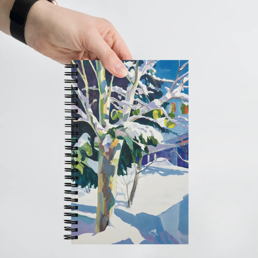 Winter's Embrace | Spiral Notebook