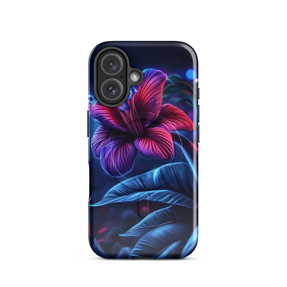 Illuminated Serenity: The Surreal Blossom