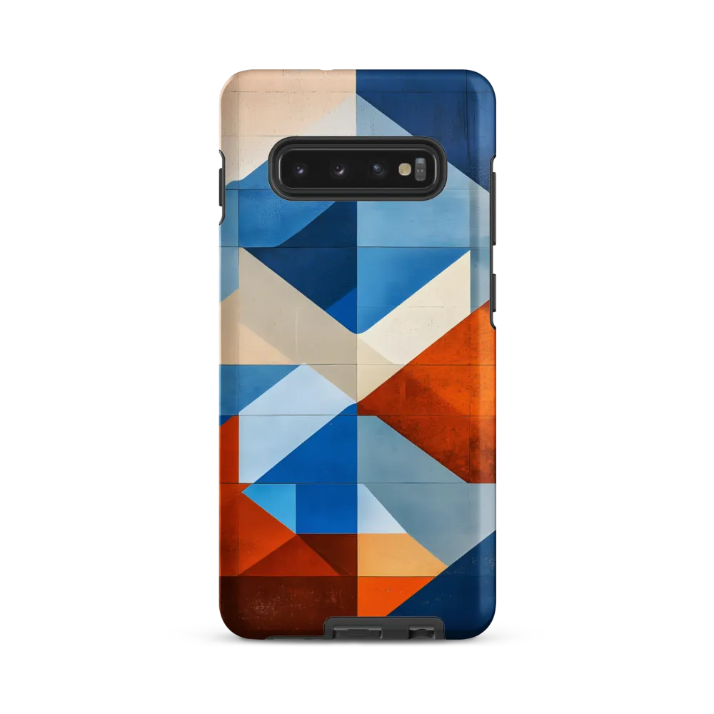 Geometric Harmony: A Vibrant Landscape