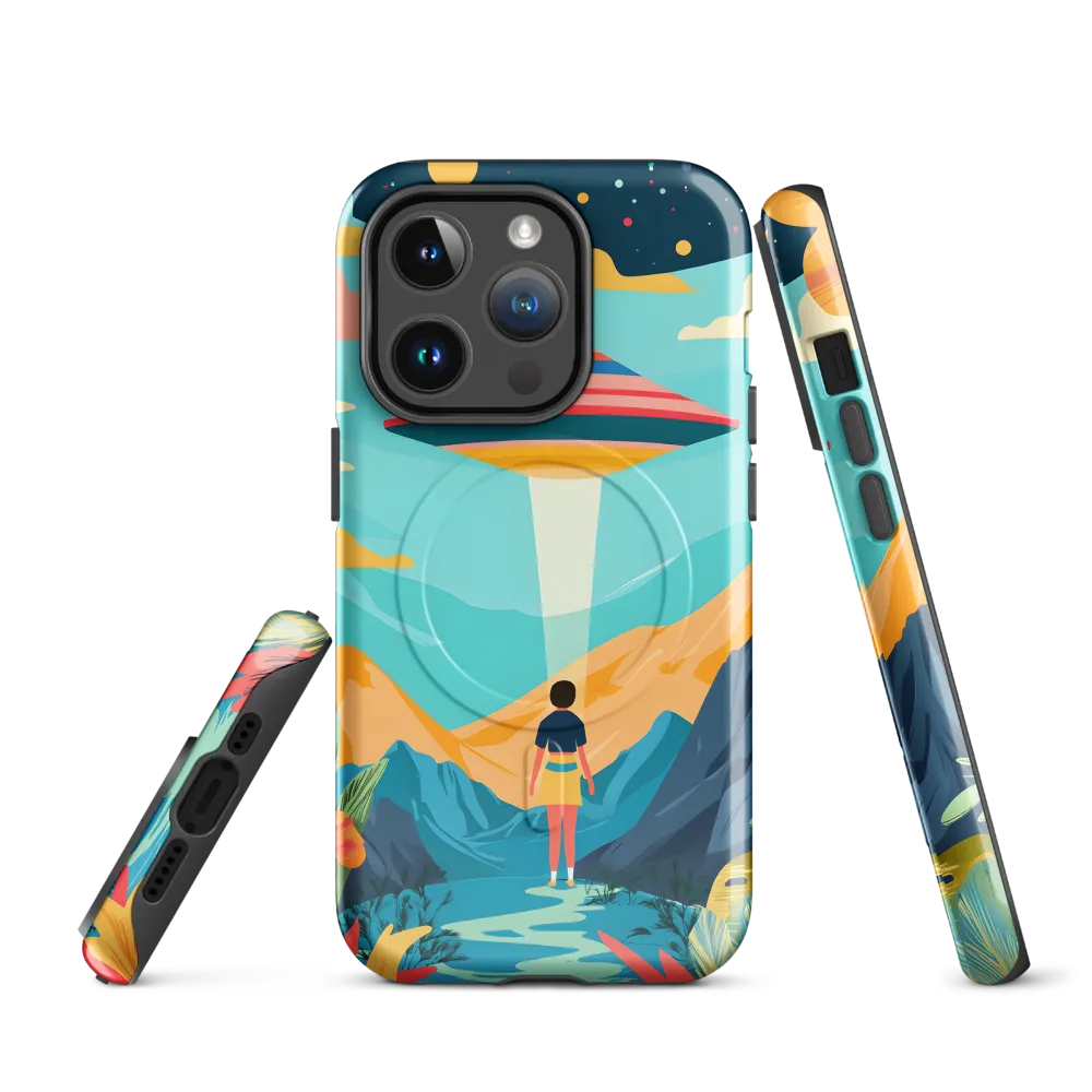 Celestial Encounter | Phone Case |  14 Pro | MagSafe® Tough Case | Glossy