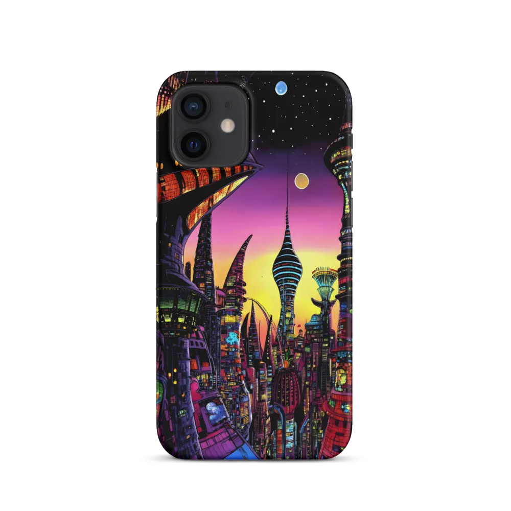 Futuristic Cityscape at Dusk