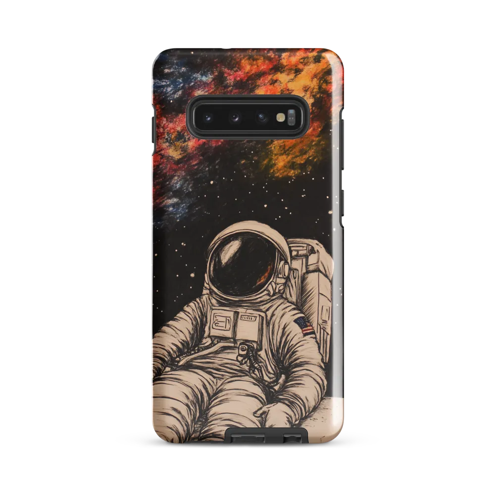 Solitude Among Stars | Phone Case |  S10 Plus | Tough Case | Glossy