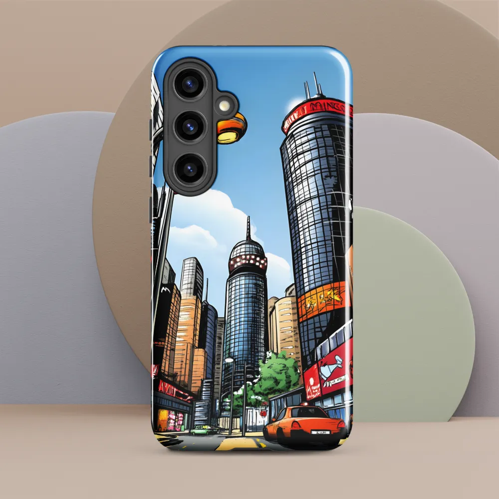 Urban Pulse: A Comic Cityscape