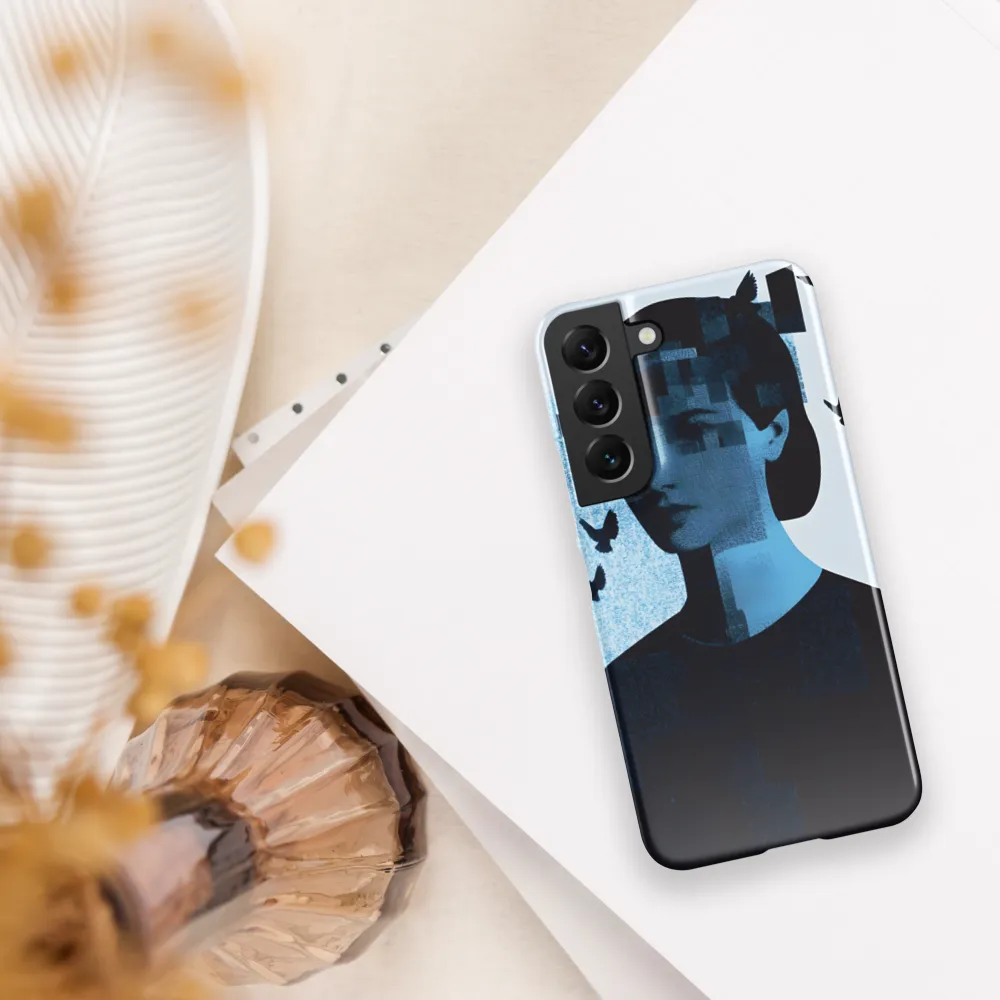 Fragmented Reflections | Phone Case |  S22 | Snap Case | Glossy