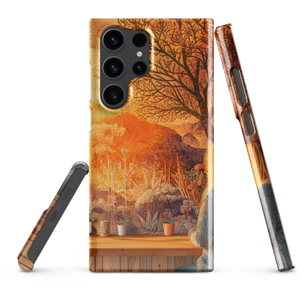 Whispers of a Golden Sunset | Phone Case |  S23 Ultra | Snap Case | Glossy