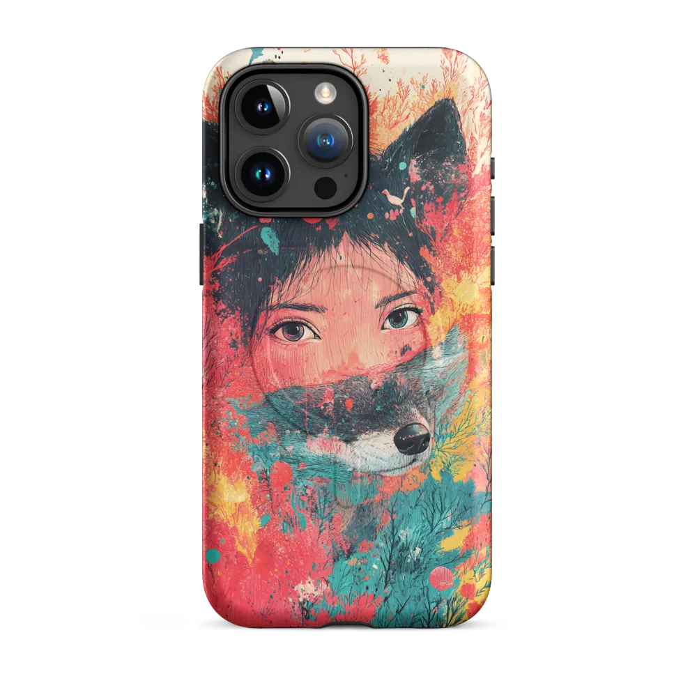 Harmony of Spirit: Girl and Wolf