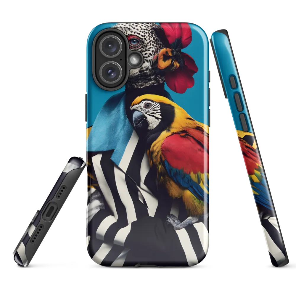 Vibrant Fusion of Flora and Fauna