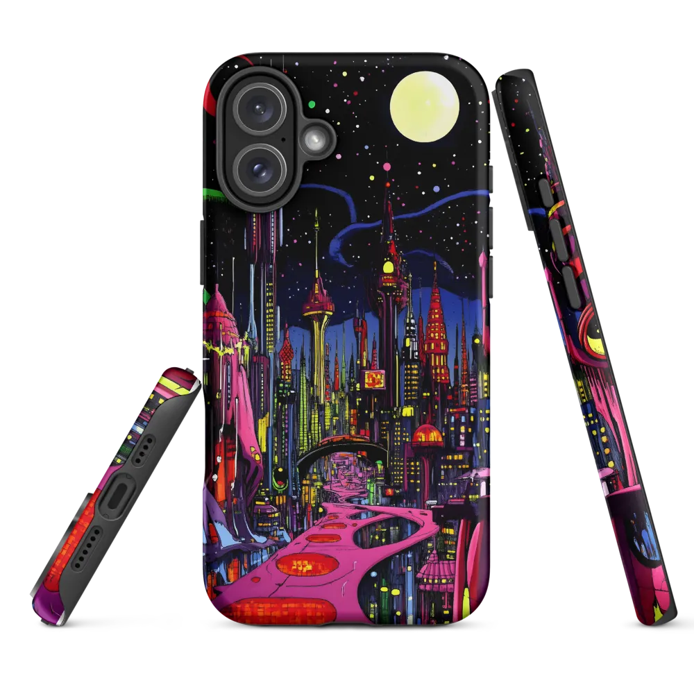 Neon Dreams of a Futuristic City