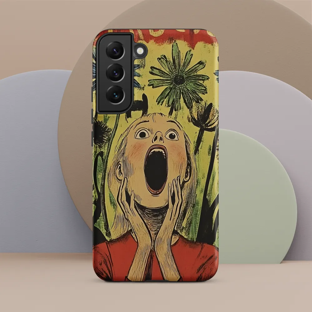 The Echo of Panic | Phone Case |  S22 Plus | Tough Case | Matte