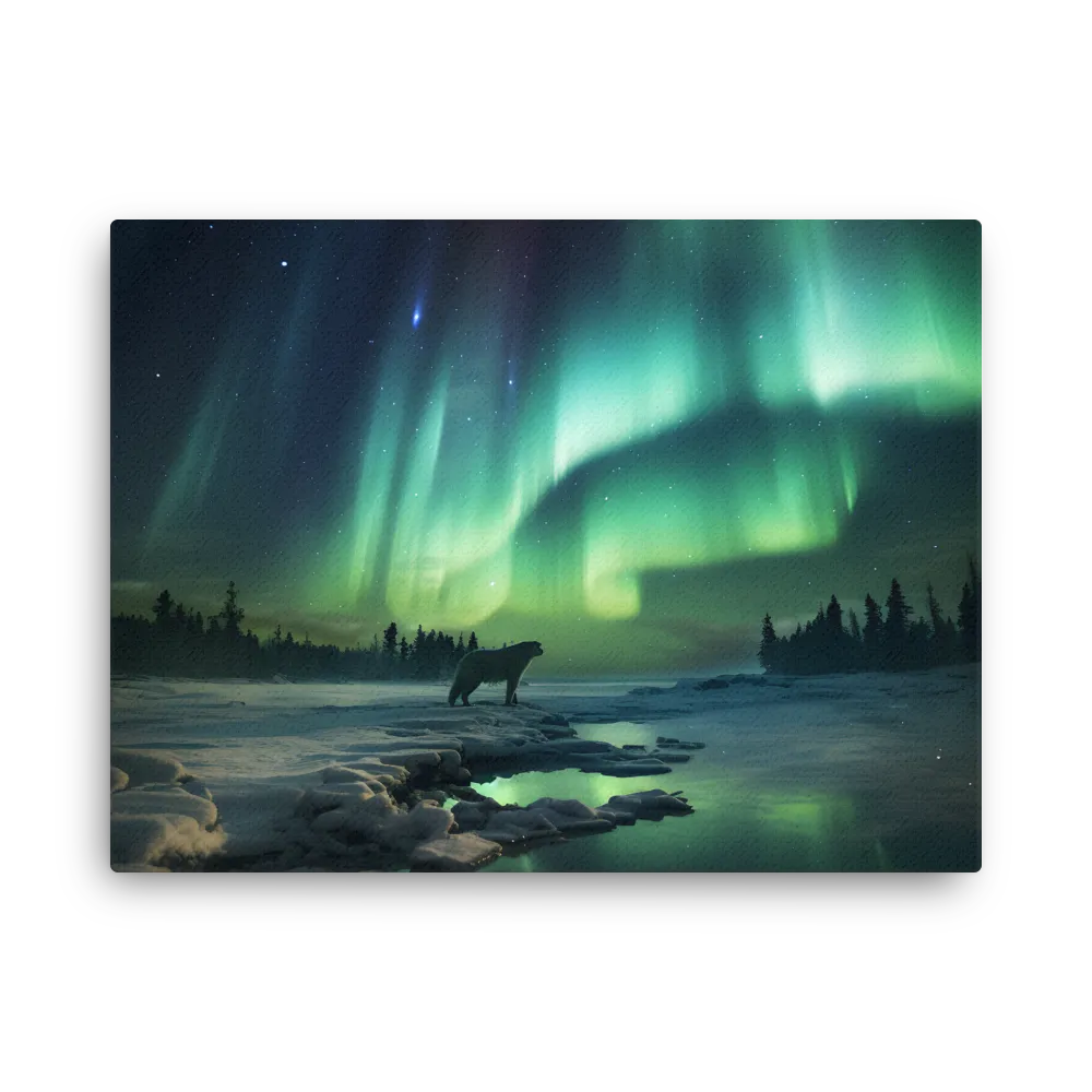 Auroral Guardianship | Thin Canvas | 18″×24″