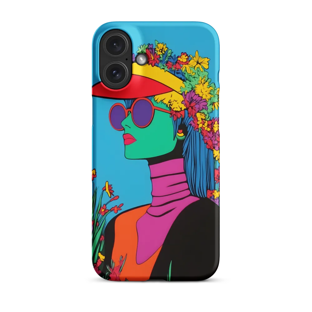 Botanical Elegance | Phone Case |  16 Plus | Snap Case | Matte