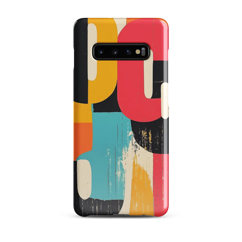 Colorful Curves: Numbers in Harmony | Phone Case |  S10 Plus | Snap Case | Glossy