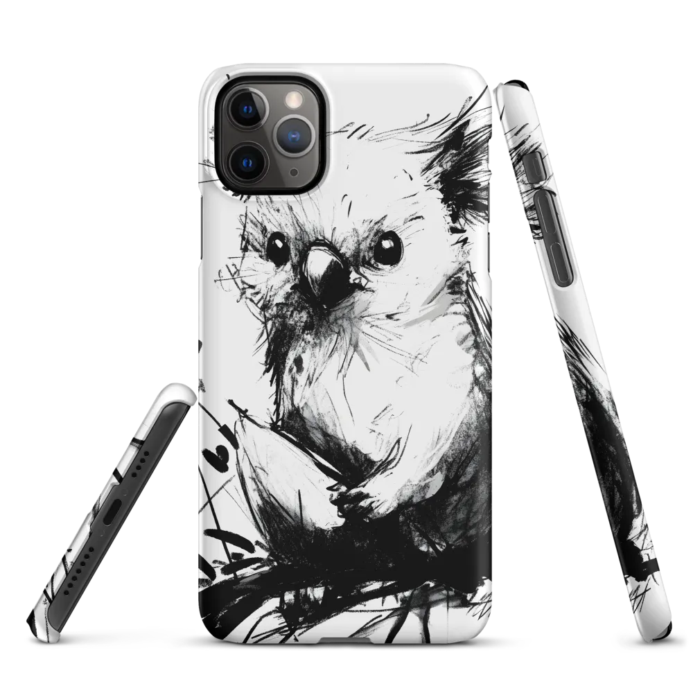 Whimsical Koala in Ink | Phone Case |  11 Pro Max | Snap Case | Matte