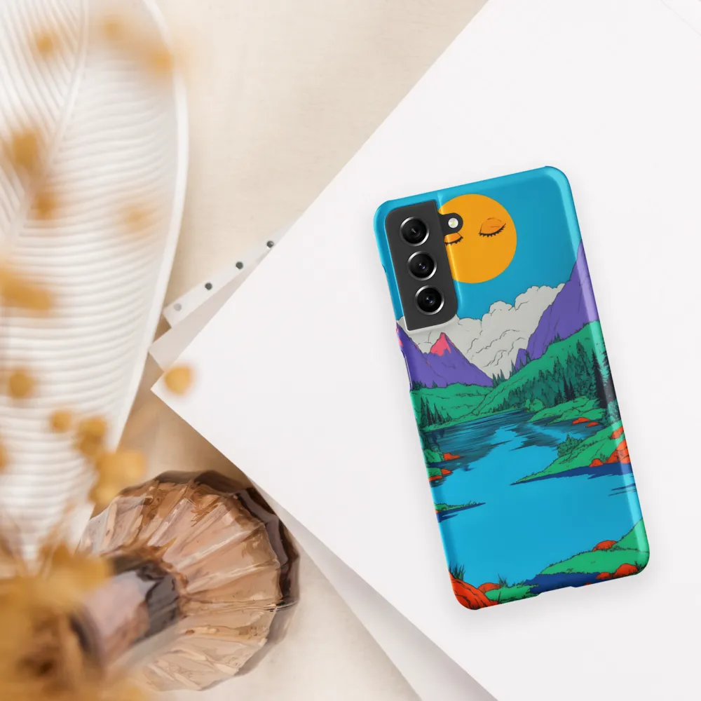Whimsical Serenity in Vibrant Colors