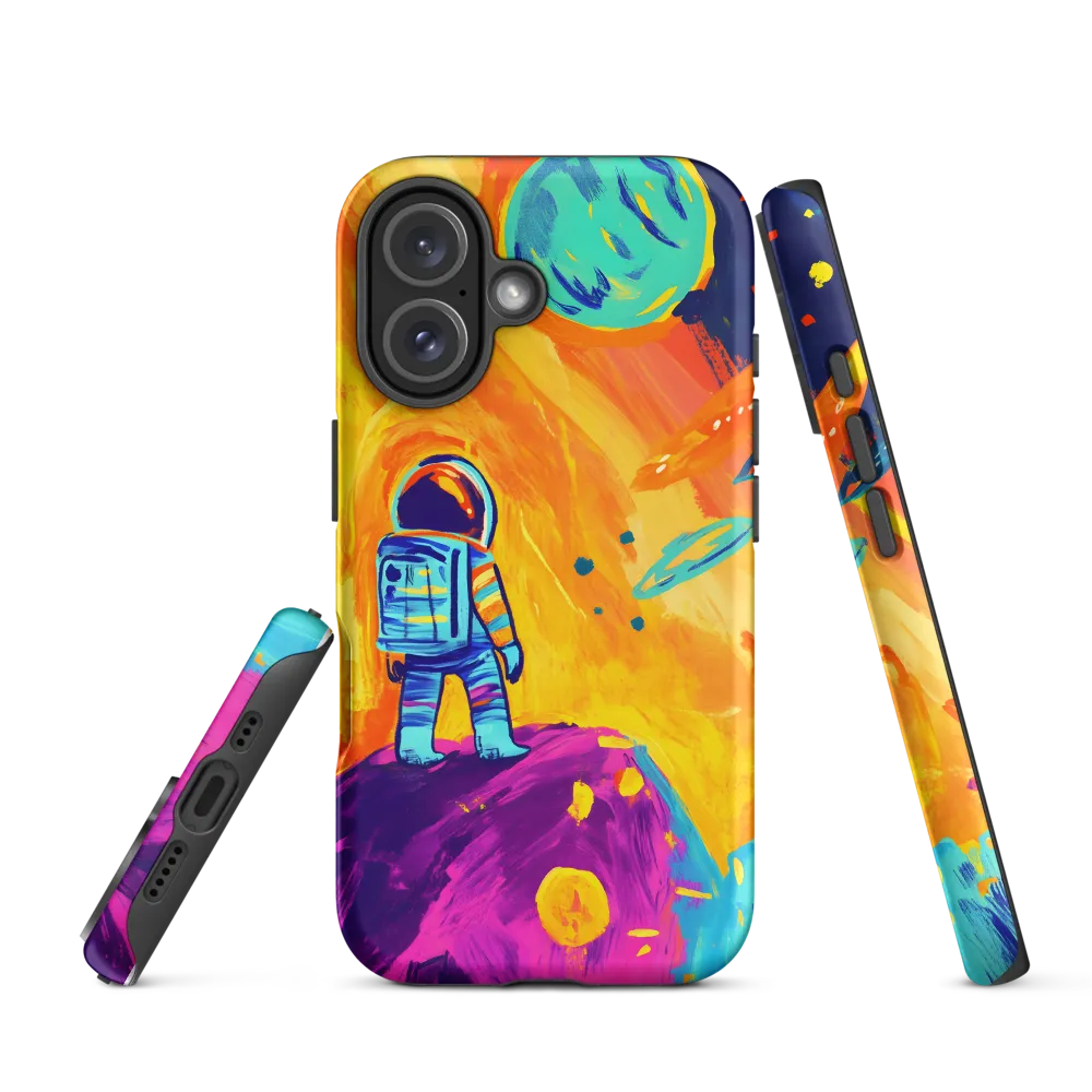 Celestial Dreams: The Astronaut's Journey | Phone Case |  16 | Tough Case | Matte