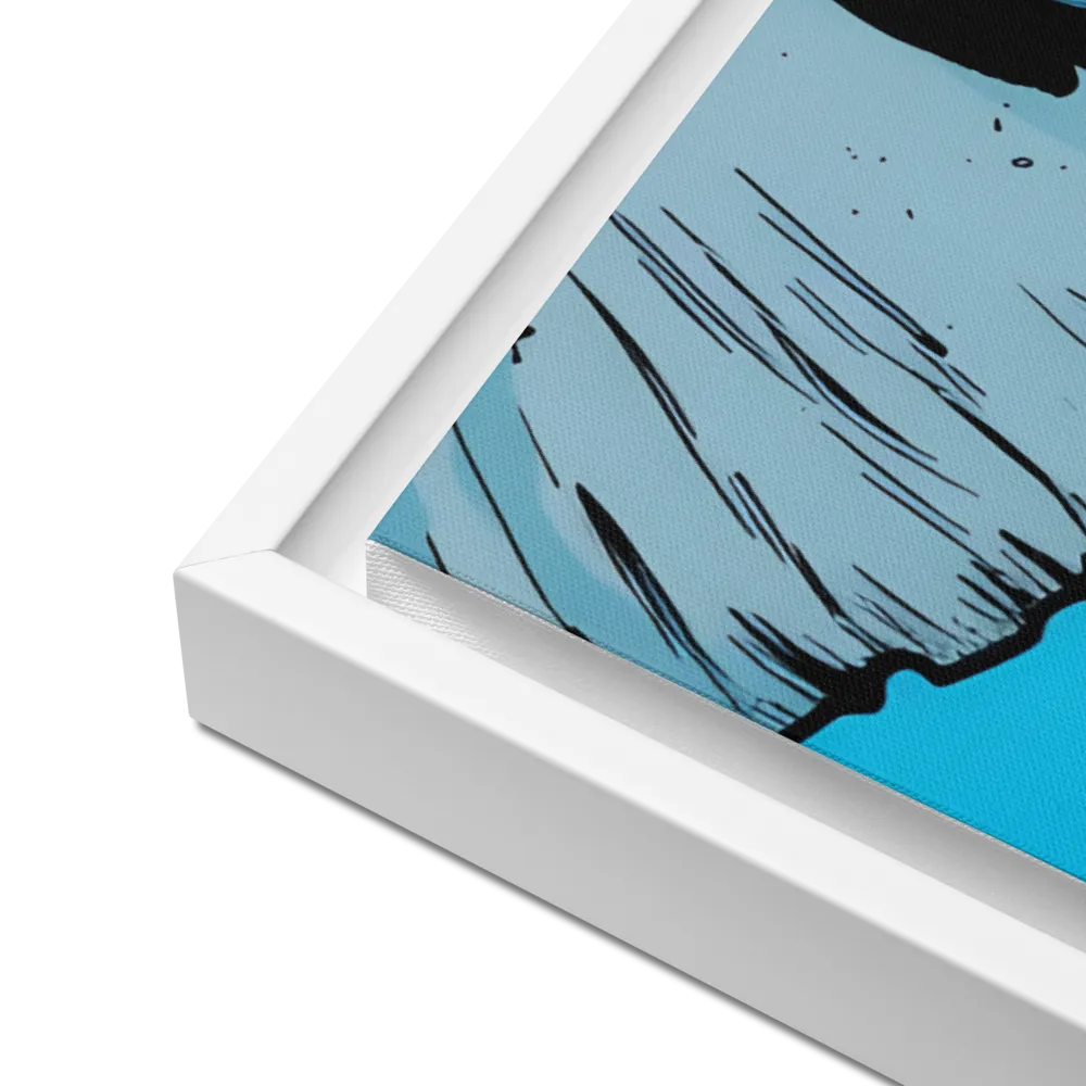 Majestic Presence: The Elephant | Canvas with White Frame | 24″×36″