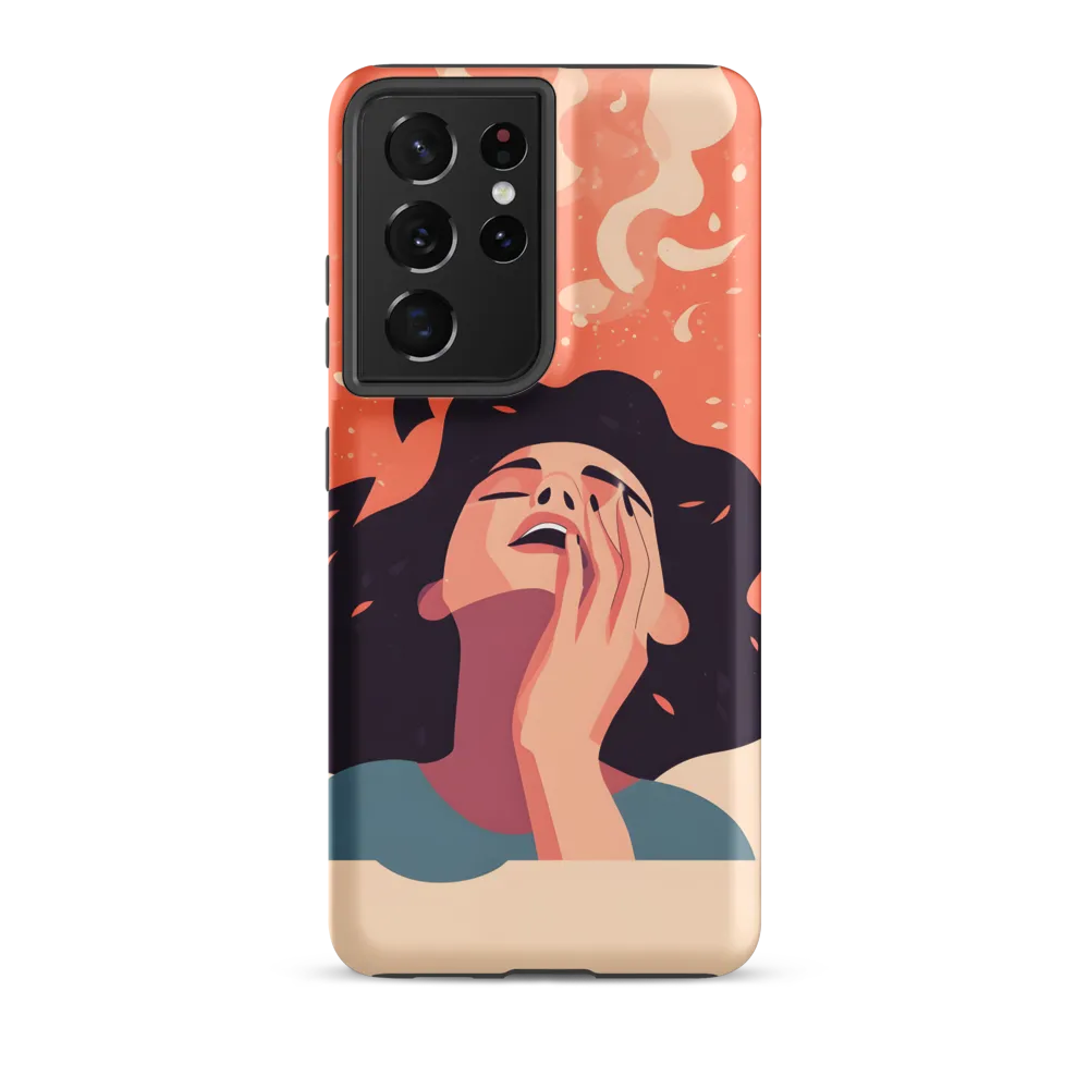 Whispers of Reflection | Phone Case |  S21 Ultra | Tough Case | Matte