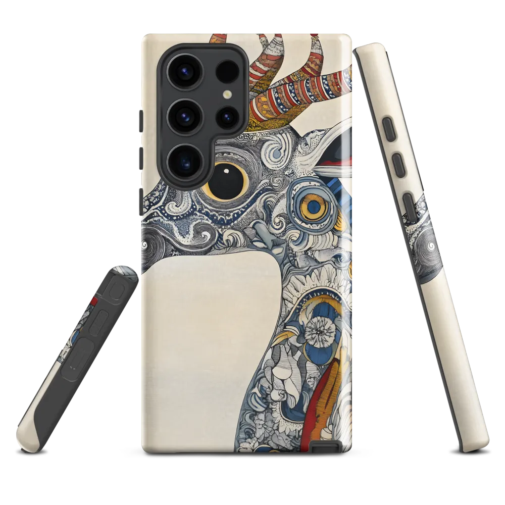 Whimsical Elegance: The Surreal Giraffe