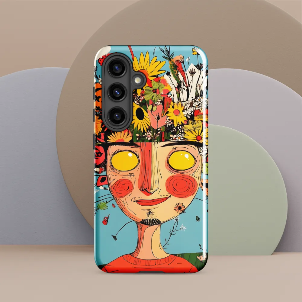 Whimsical Bloom | Phone Case |  S24 | Tough Case | Glossy