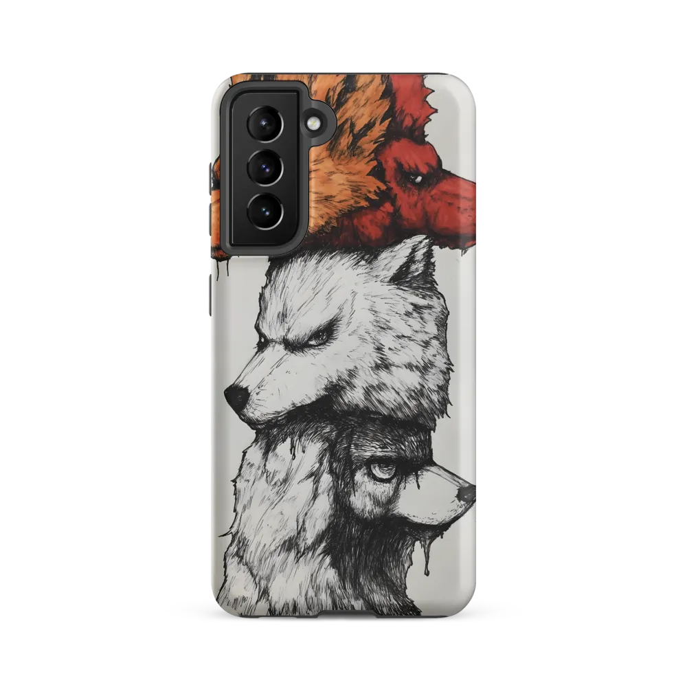 Fierce Canine Assembly | Phone Case |  S21 FE | Tough Case | Matte