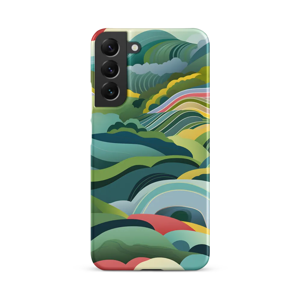 Waves of Serenity | Phone Case |  S22 Plus | Snap Case | Matte