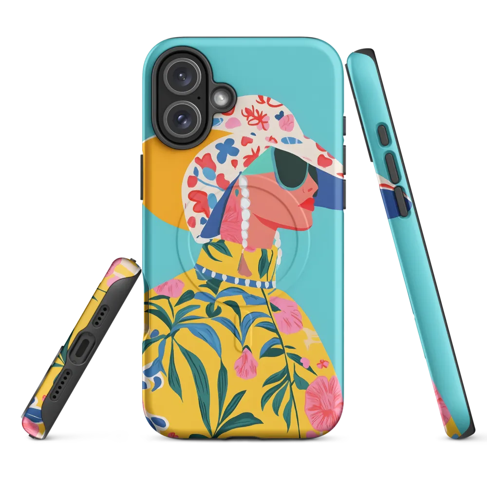 Tropical Confidence: A Fashion Portrait